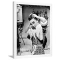 Audrey Hepburn Washing Hair Portrait Framed Print Wall Art by Movie Star News Sold by Art.Com