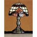 Meyda Tiffany - 21228 - One Light Mini Lamp - Baroque - Beige Orange Amber-35pack