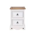 Core Products Corona white pine bedside table