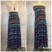 Lularoe Skirts | Bogoguc! Llr Maxi Skirt/Dress (Fits 10/12-0x) | Color: Blue/Orange | Size: 0x