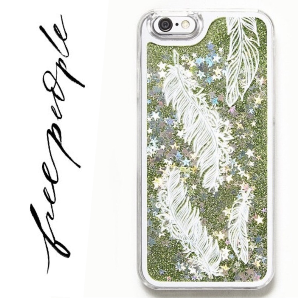 Free People Accessories | Free People Cosmic Iphone 6 Cover | Color: Green/White | Size: Iphone 6