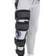 Adjustable Hinged ROM Knee Brace with Strap, Knee Immobilizer Brace Support Orthopedic Leg - Post Op Hinged - Adjustable Hinged Knee Brace