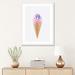 East Urban Home Pink Ice Cream by Sisi & Seb - Photograph Print Paper/Metal in Blue/Brown/Pink | 32 H x 24 W x 1 D in | Wayfair