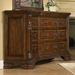 A.R.T. Old World 9 Drawer Dresser Wood in Brown | 37.52 H x 74.02 W x 20.67 D in | Wayfair 143131-2606