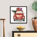 The Holiday Aisle® Christmas Cars I by Jennifer Paxton Parker - Painting Print on Canvas Canvas | 22 H x 22 W x 1.75 D in | Wayfair