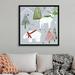 The Holiday Aisle® Stars & Snowflakes I by Melissa Wang - Painting Print on Canvas Canvas | 14 H x 14 W x 1.75 D in | Wayfair