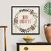 The Holiday Aisle® Rustic Christmas II by Grace Popp - Textual Art Print on Canvas Canvas | 14 H x 14 W x 1.75 D in | Wayfair