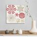The Holiday Aisle® Christmas Snowflakes - Painting Print on Canvas Canvas | 16 H x 16 W x 1.25 D in | Wayfair 973DBF4C794344479F1463CF143BD09D