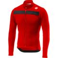 Castelli Herren Puro 3 FZ Trikot (Größe M, rot)