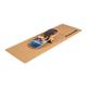 BoarderKING Balance Board, Surf Board Balance Adults, Kids and Toddlers, Wooden Trickboard Cork Board Roll Mat Set, Balance Trainer Plate Training Equipment, Wobble Fit Turnboard for Dancers and Yoga