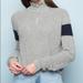 Brandy Melville Sweaters | Brandy Melville Cropped “Casey” Sweater! | Color: Blue/Gray | Size: One Size