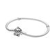 PANDORA Disney Cinderella Kürbiskutschen-Verschluss Armband in Sterling Silber mit Cubic Zirkonia Steinen aus der Disney x Collection, Größe 16