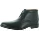Clarks Men's Whiddon Mid Oxford Boot, Black Leather, 8 UK