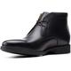 Clarks Men's Whiddon Mid Oxford Boot, Black Leather, 13 UK