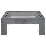 Artistica Home Signature Designs Accolade Cocktail Table Wood in Brown/Gray | 17 H x 44 W x 44 D in | Wayfair 2211-947C