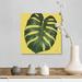 Bay Isle Home™ Welcome To Paradise XIII Yellow by Janelle Penner - Graphic Art Print on Canvas Canvas | 12 H x 12 W x 1.25 D in | Wayfair