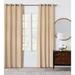 Eastern Accents Meridian Solid Weave Solid Color Room Darkening Grommet Single Curtain Panel Polyester | 96 H in | Wayfair 7V8-CUB-178-GR