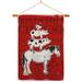 Breeze Decor Farm Life 2-Sided Polyester 40 x 28 in. Flag Set in Gray/Red | 40 H x 28 W x 1 D in | Wayfair BD-FA-HS-110122-IP-BO-03-D-US18-WA