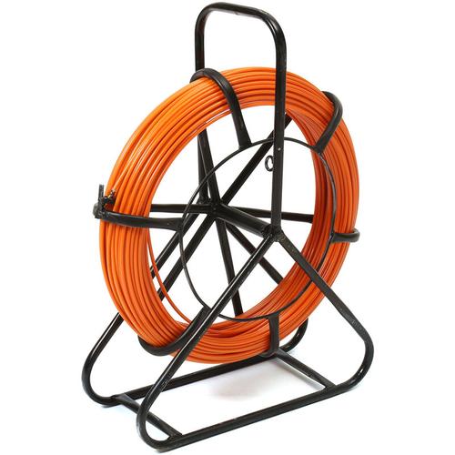 4.5mm x 100m Fiberglas Kabel Kabelzieher Einziehhilfe Einziehband Einziehspirale