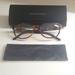 Burberry Accessories | New Burberry B 2151 Eyeglasses Soft Cat Eye | Color: Black/Brown | Size: Os