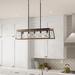 Birch Lane™ Soleil 5 - Light Kitchen Island Chandelier Metal in Brown | Wayfair 7B9DF03A965F44579C32901877B5A9B6