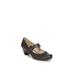 Wide Width Women's Rozz Dress Shoes by LifeStride in Dark Brown (Size 7 W)