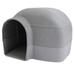 Husky Indigo Dog House, 33" L X 32.5" W X 26" H, 32.5 LBS, Gray