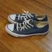 Converse Shoes | Converse Blue Low Top Shoes Size 8 | Color: Blue/White | Size: 8