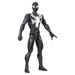 Spider-Man Titan Hero Series Web Warriors: Black Suit Spider-Man Action Figure