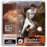 McFarlane MLB Cooperstown Collection Series 1 Brooks Robinson Action Figure [White Jersey]