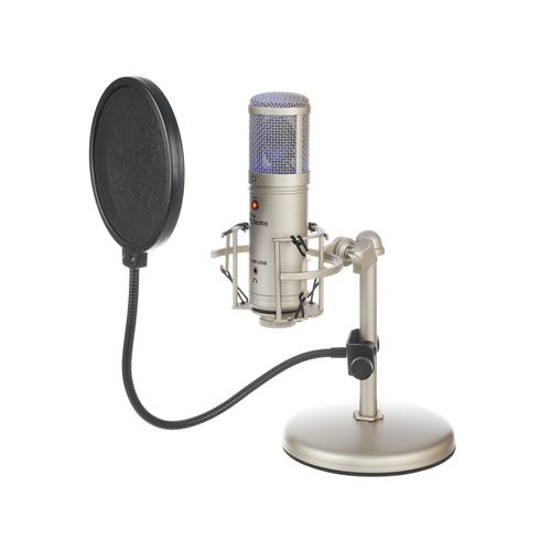 the t.bone SC 420 USB Silver Desktop-Set