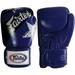 Fairtex Muay Thai-Style Sparring Gloves 14 oz Navy Blue / Black Stars