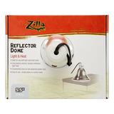 Zilla Reflector Dome Light & Heat Terrarium Light Fixture 5.5 Silver