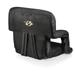 Black Nashville Predators Ventura Portable Reclining Stadium Seat