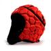 HEAT PRO competition rugby headgear Red XS