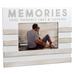 Malden Memories Rel Picture Frame, Wood in Brown/White | 7.5 H x 9.38 W x 0.5 D in | Wayfair 3457-46