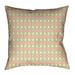 Latitude Run® Avicia Pillow Cover Leather/Suede in Pink/Green | 14 H x 14 W in | Wayfair 588BDB250E91449B83B79075E9AD51FA