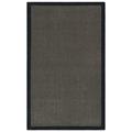 Gray 30 x 0.5 in Indoor Area Rug - Breakwater Bay Dollard Charcoal Jute/Sisal Area Rug Jute & Sisal | 30 W x 0.5 D in | Wayfair