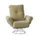 Woodard Terrace Swivel Outdoor Rocking Chair in Gray | 43 H x 40 W x 39.25 D in | Wayfair 790077-72-43C