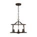 Homeplace by Capital Lighting Fixture Company Cameron 15 Inch 4 Light Semi Flush Mount - 239541BZ