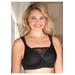 Plus Size Women's Camisole Bra by Jodee in Black (Size 34 D)