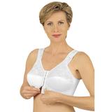 Plus Size Women's Front Hook Mastectomy Comfort Plus Bra by Jodee in White (Size 38 A)