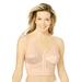 Plus Size Women's Mastectomy Choice Plus Longline Bra by Jodee in Beige (Size 34 A)