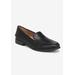 Wide Width Women's Margot Loafers by LifeStride in Black (Size 10 W)