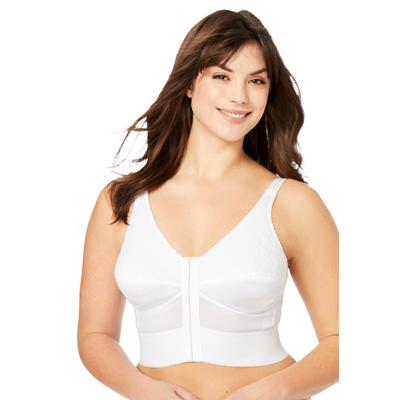 Plus Size Women's Mastectomy Choice Plus Longline Bra by Jodee in White (Size 48 C)