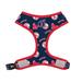 X MLB Boston Red Sox Adjustable Mesh Dog Harness, Large, Multi-Color