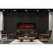 Amantii Symmetry 34 Clean Face Wall Mounted Electric Fireplace in Black | 15.625 H x 50.25 W x 5.5 D in | Wayfair SYM-50