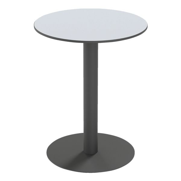 meet Gartentisch »Cross« rund 60 x 60 x 75 cm grau, 75x60 cm