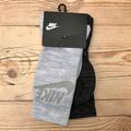 Nike Underwear & Socks | 2 Pairs Nike Crew Socks | Color: Gray | Size: M