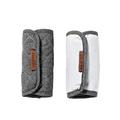 JJ Cole Reversible Strap Covers Heather Quilted, Grey